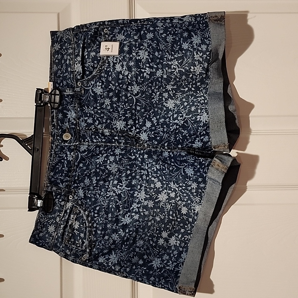 Size 14 new Jean shorts:  Time and Tru